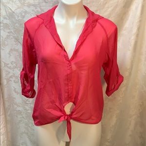 Sheer Pink Blouse